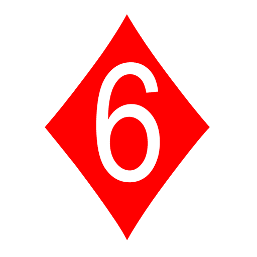 Six of Diamonds Design